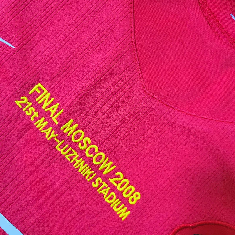 2007/08 Manchester United home retro jersey (NO PATCH)