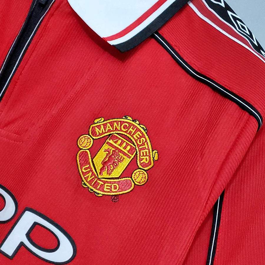 98/99 Manchester United home retro shirt